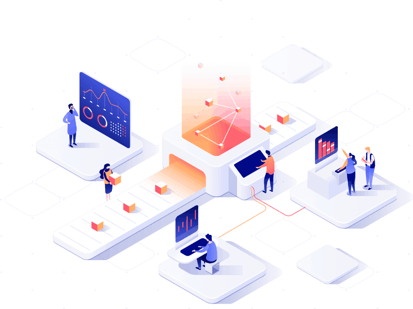 Business solution illustration